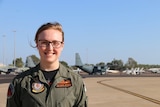 Pilot Officer Katherine Mitchell at Pitch Black in Darwin.
