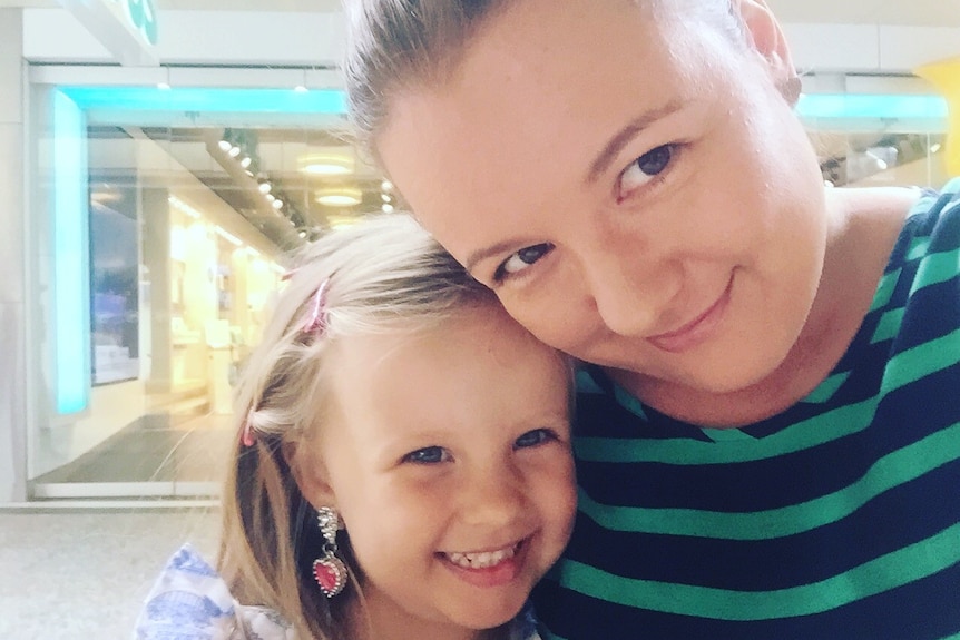Lorrie Brook takes a selfie with daughter Tehya