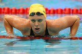 The backstroker was given the tragic news by her coach Michael Bohl