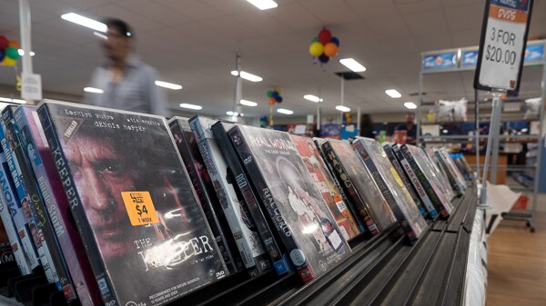 DVDs that once made the largest rental collection in SA are now being sold-off.
