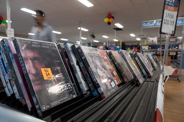 DVDs that once made the largest rental collection in SA are now being sold-off.