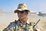 Darren Hoare on patrol as a Leading Aircraftman during his time with the RAAF