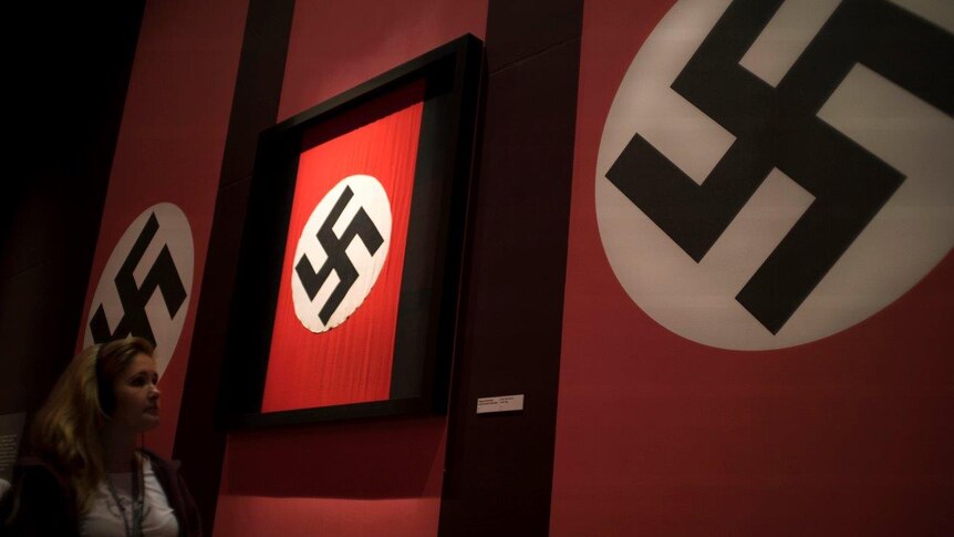 Swastikas at the museum