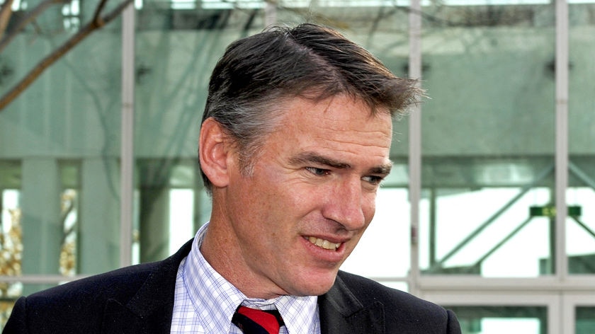 Independent MP Rob Oakeshott at Parliament House