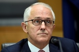 Australian Prime Minister Malcolm Turnbull at a Council of Australian Governments press conference.