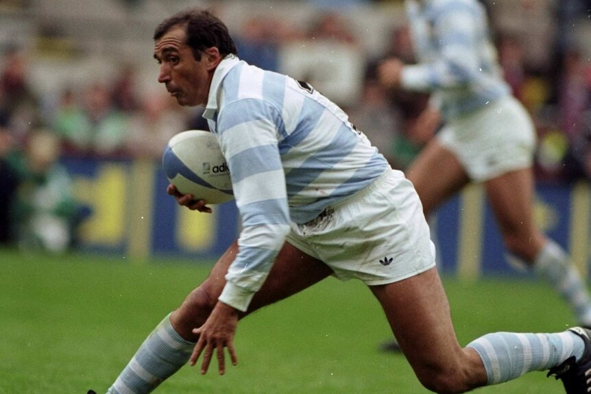 Legendary Puma ... Hugo Porta sunk the hopes of the Wallabies on more than one occasion