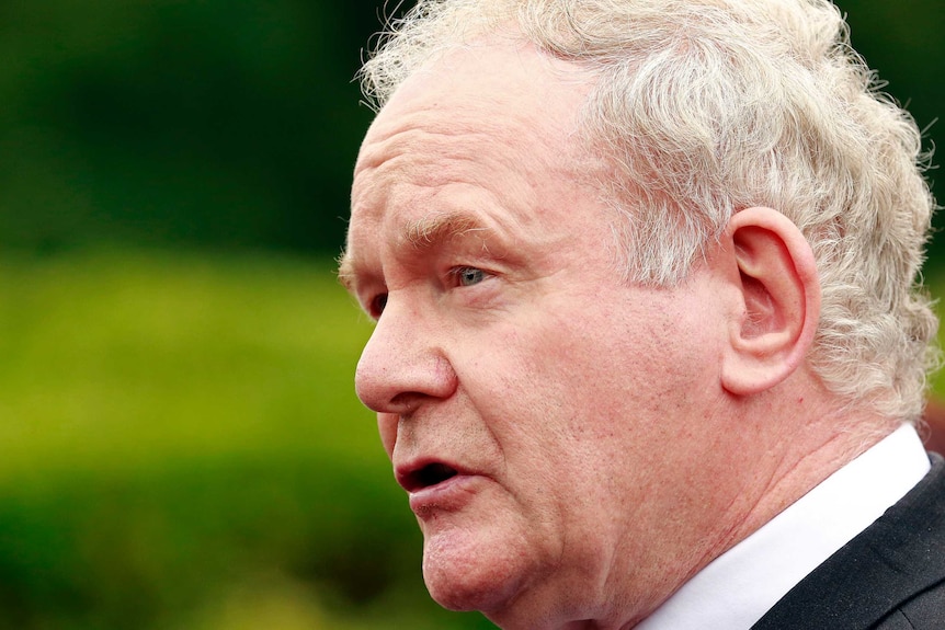 Profile picture of Northern Ireland's Deputy First Minister Martin McGuinness.