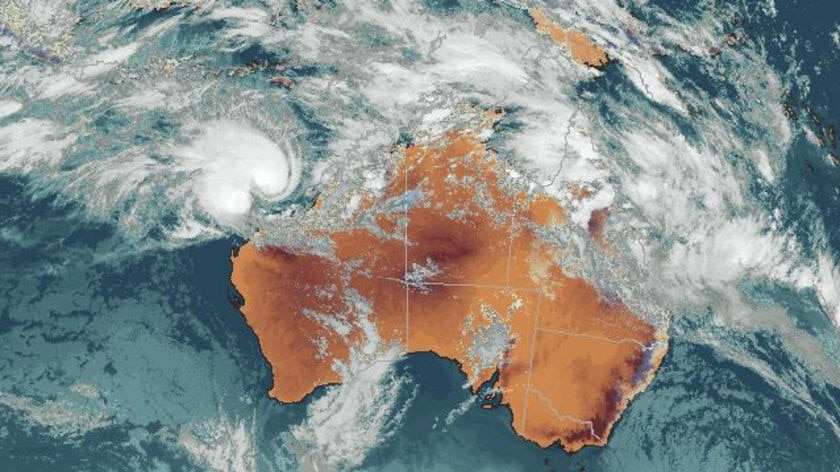 Forecasters are expecting Cyclone Nicholas to hit Western Australia on Monday.