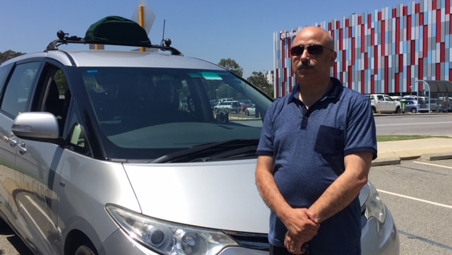 Magdy Sawiros taxi driver