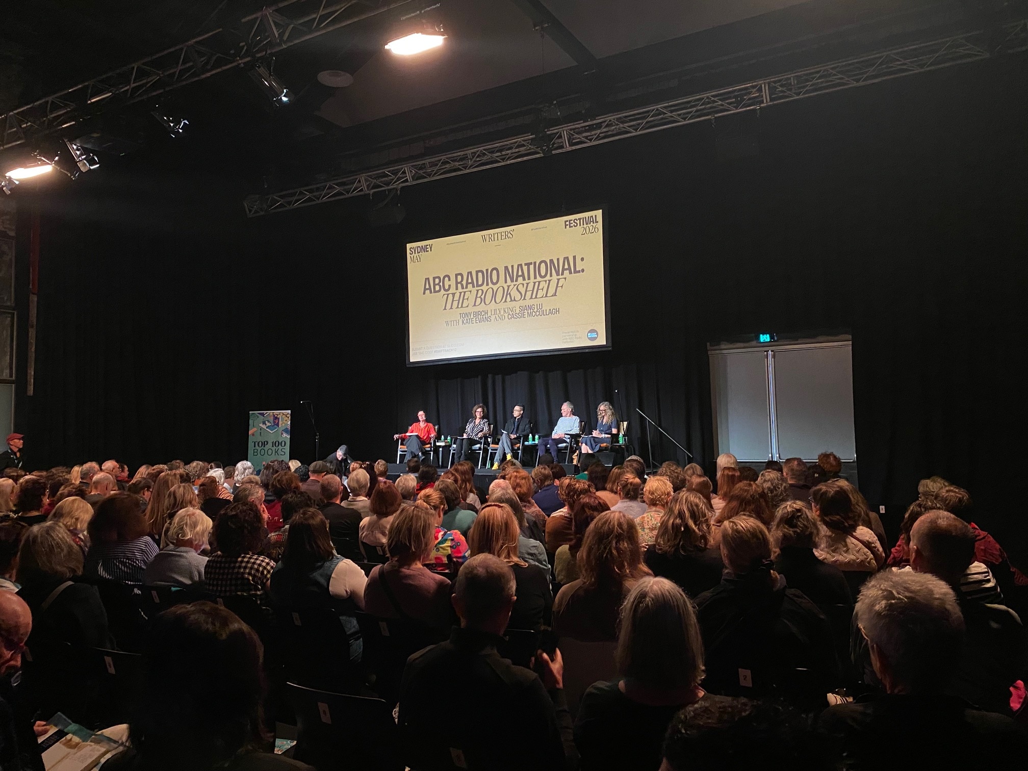 Launching ABC Radio National’s 2026 Top 100 Books countdown at SWF
