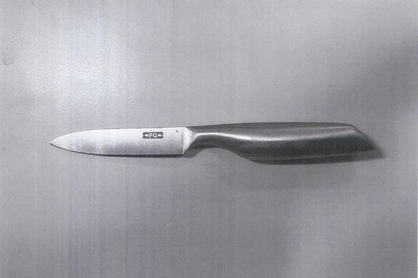 A kitchen knife