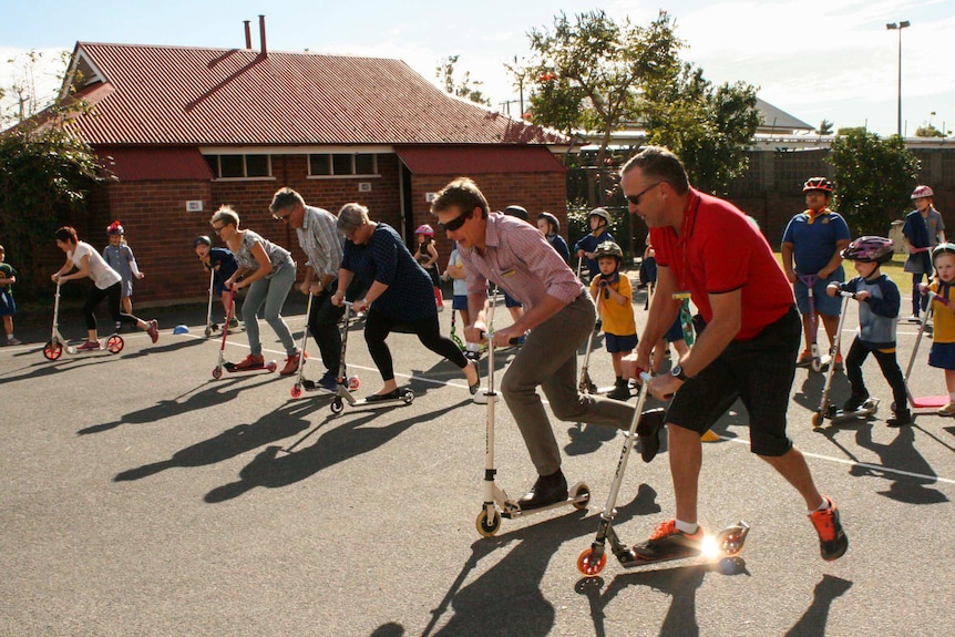 The school has focused on getting the parents to socialise and know each other inside and outside the school.