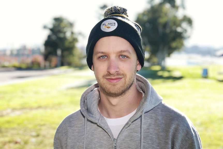 Man wearing a beanie