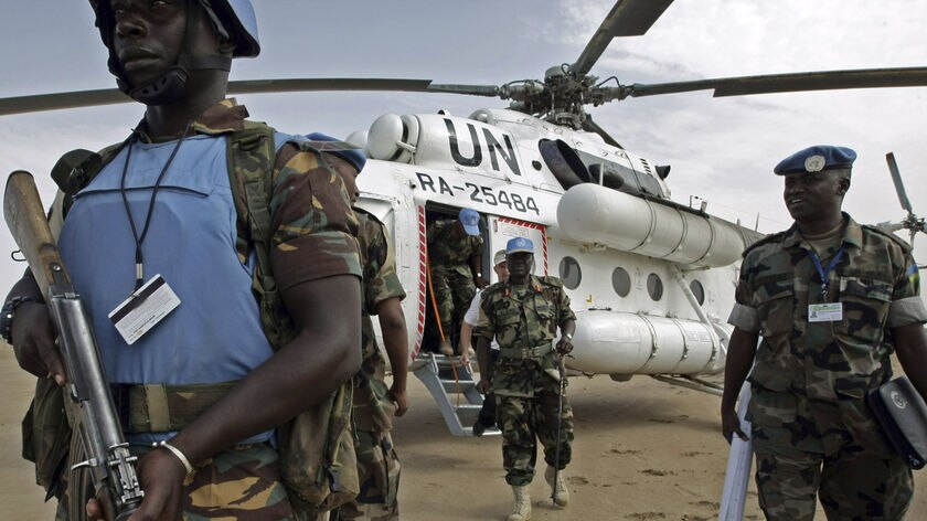 The Australian contingent will join the thousands of UN peacekeepers already deployed to the war-torn Darfur region.