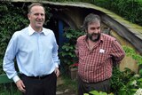 John Key takes Hobbit tour with Peter Jackson