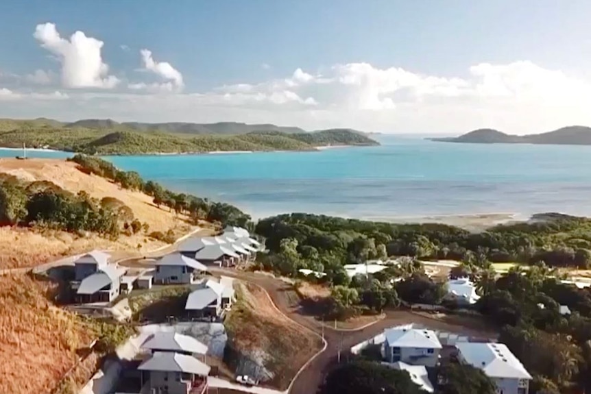 Thursday Island from the air