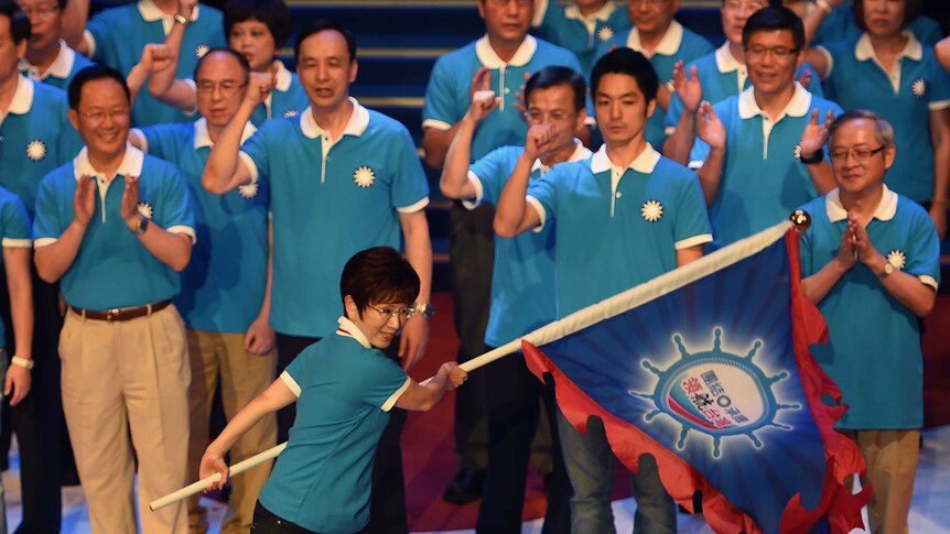 Taiwan's ruling party endorses Hung Hsiu-chu for presidential run