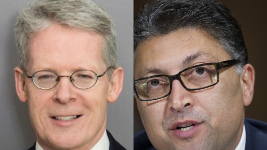 Composite of Flood and Delrahim