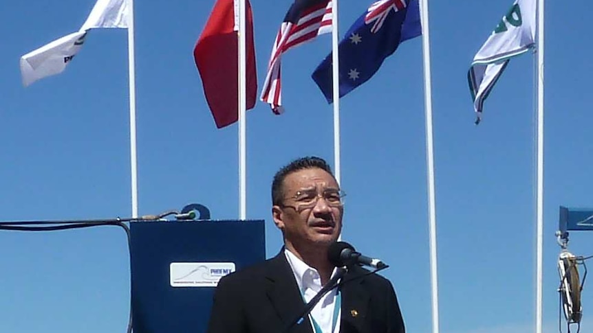 Malaysian Finance Minister Hishamuddin Hussein