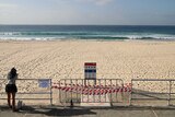 An empty Bondi Beach