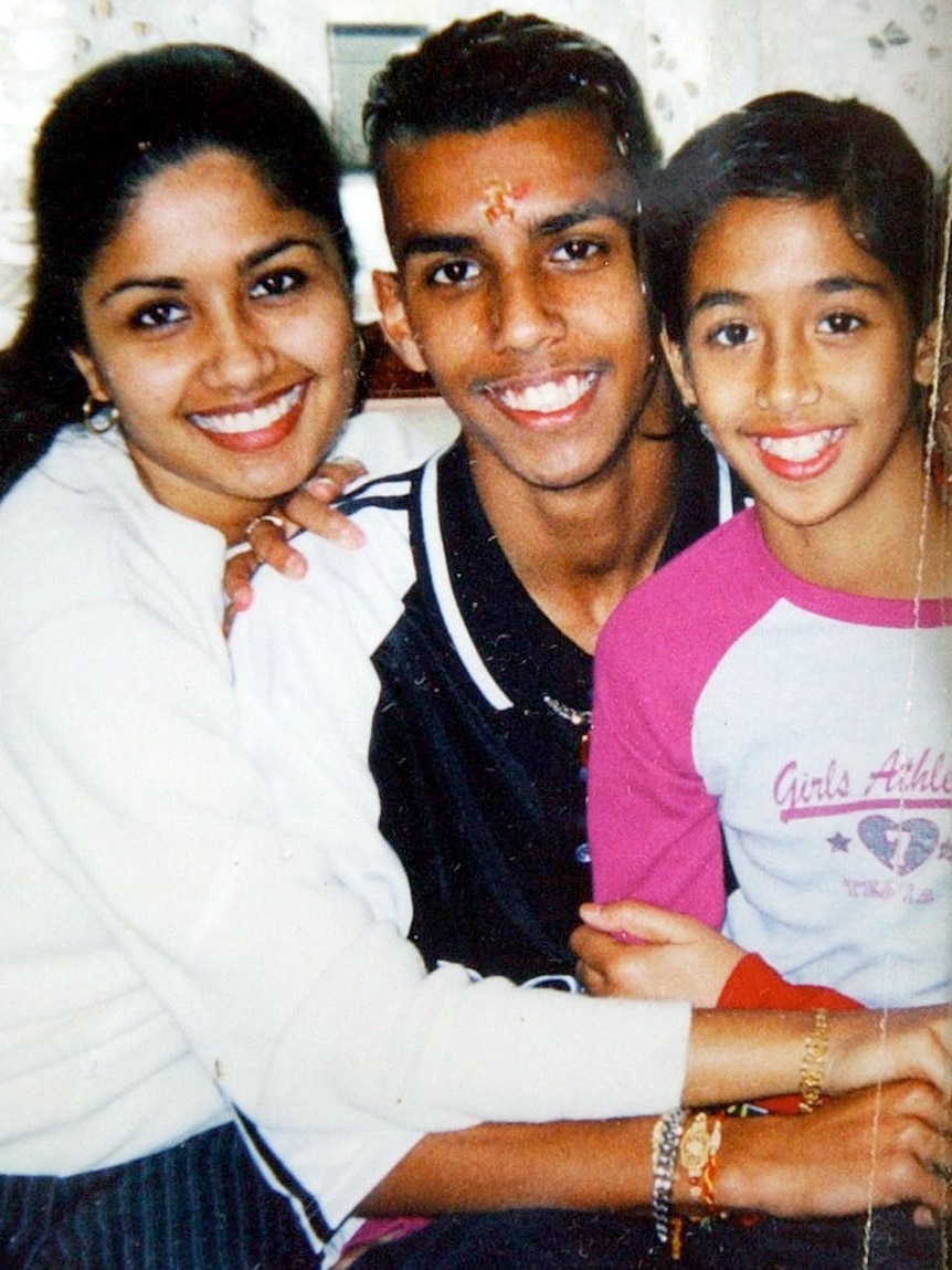 Neelma, Kunal, and Sidhi Singh, who were murdered by Max Sica in 2003.