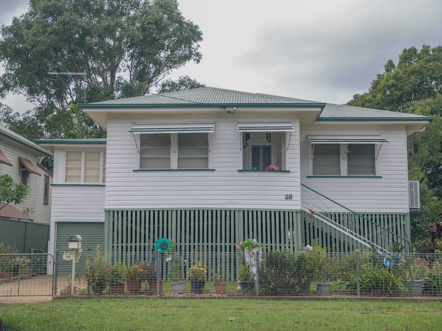 A raised home in North Lismore.