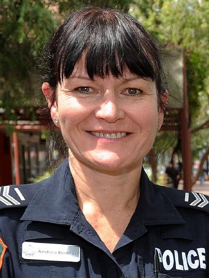 NT Police officer Andrea Bennett.