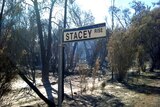 The fire destroyed at least eight homes although Stacey Rise properties were saved