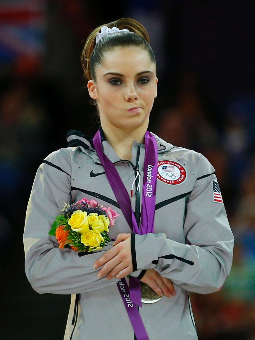 McKayla Maroney pouts