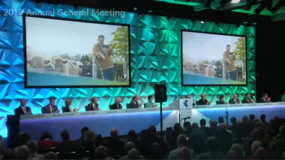 Telstra's board fronts the 2018 AGM
