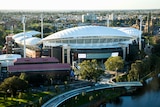 Adelaide Oval in the late evening sun.