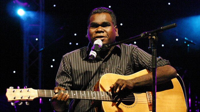 Indigenous singer Geoffrey Gurrumul Yunupingu