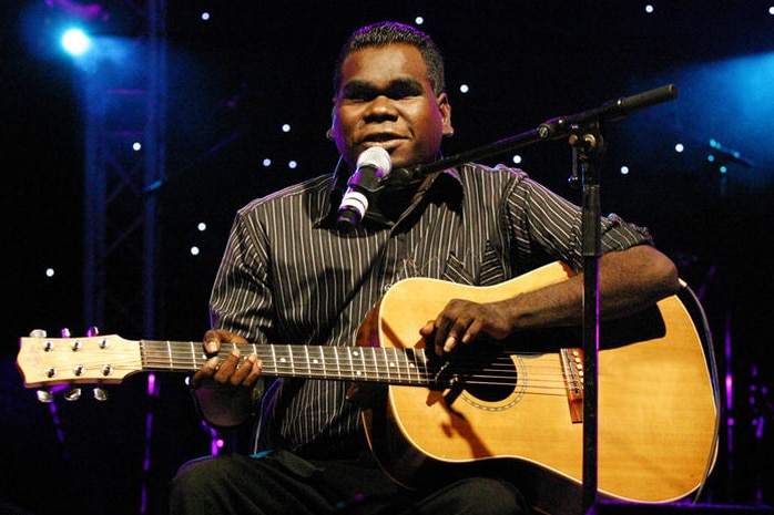 Indigenous singer Geoffrey Gurrumul Yunupingu