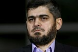 Mohammad Alloush of the Jaish al Islam faction and member of the High Negotiations Committee (HNC), during UN Syria Peace talks.