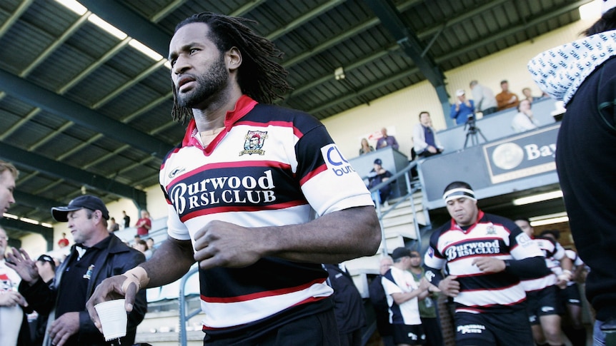 Former NRL star Lote Tuqiri turned out for West Harbour as he transitioned to a successful career in rugby union.