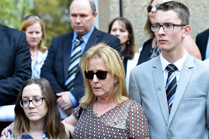 Family of Detective Inspector Bryson Anderson