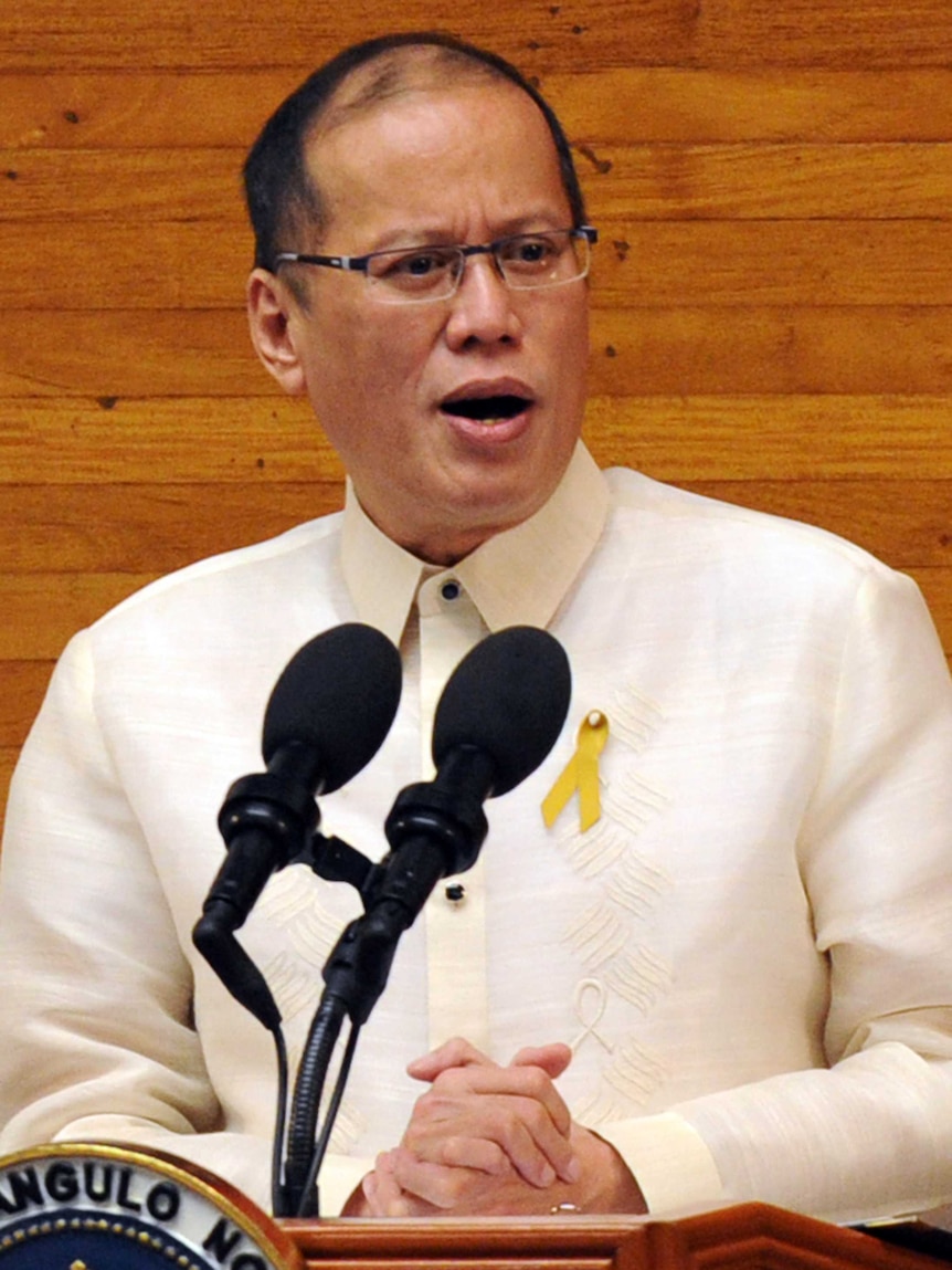 Philippine president Benigno Aquino
