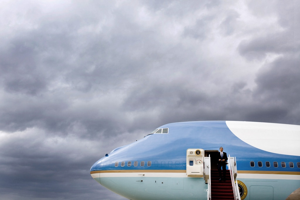 air force one statue of liberty