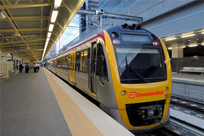 A Queensland Rail train