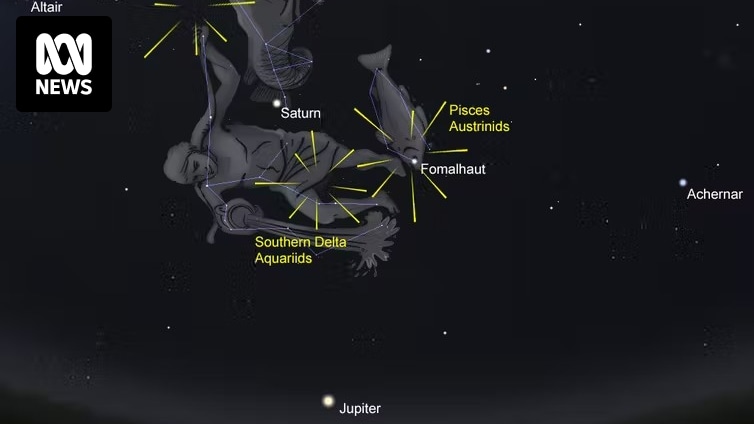 A triple meteoric spectacle is set to grace our skies this weekend