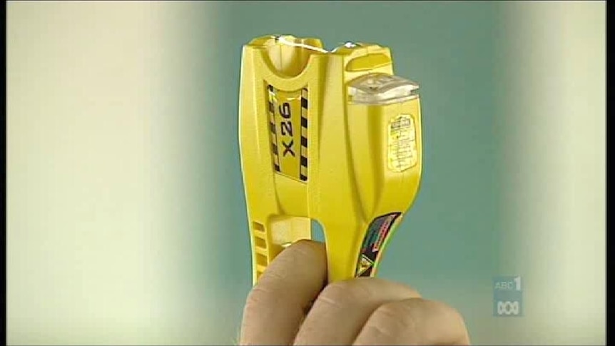 Woman in hospital after being Tasered by police