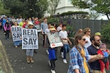 Tasmanians march in Walk Together event