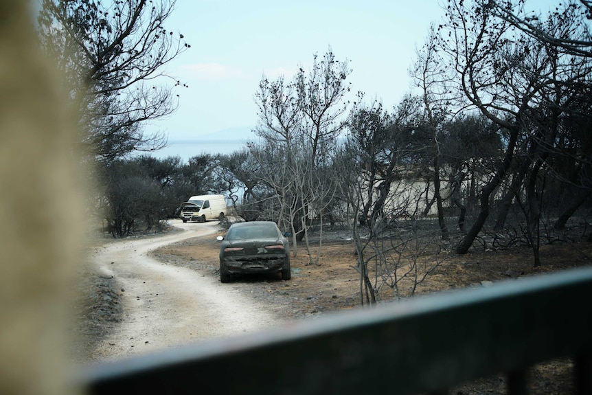 People were trapped by flames as they tried to escape a villa.