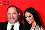 Harvey Weinstein and Georgina Chapman on the red carpet