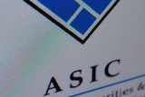 ASIC logo on computer screen