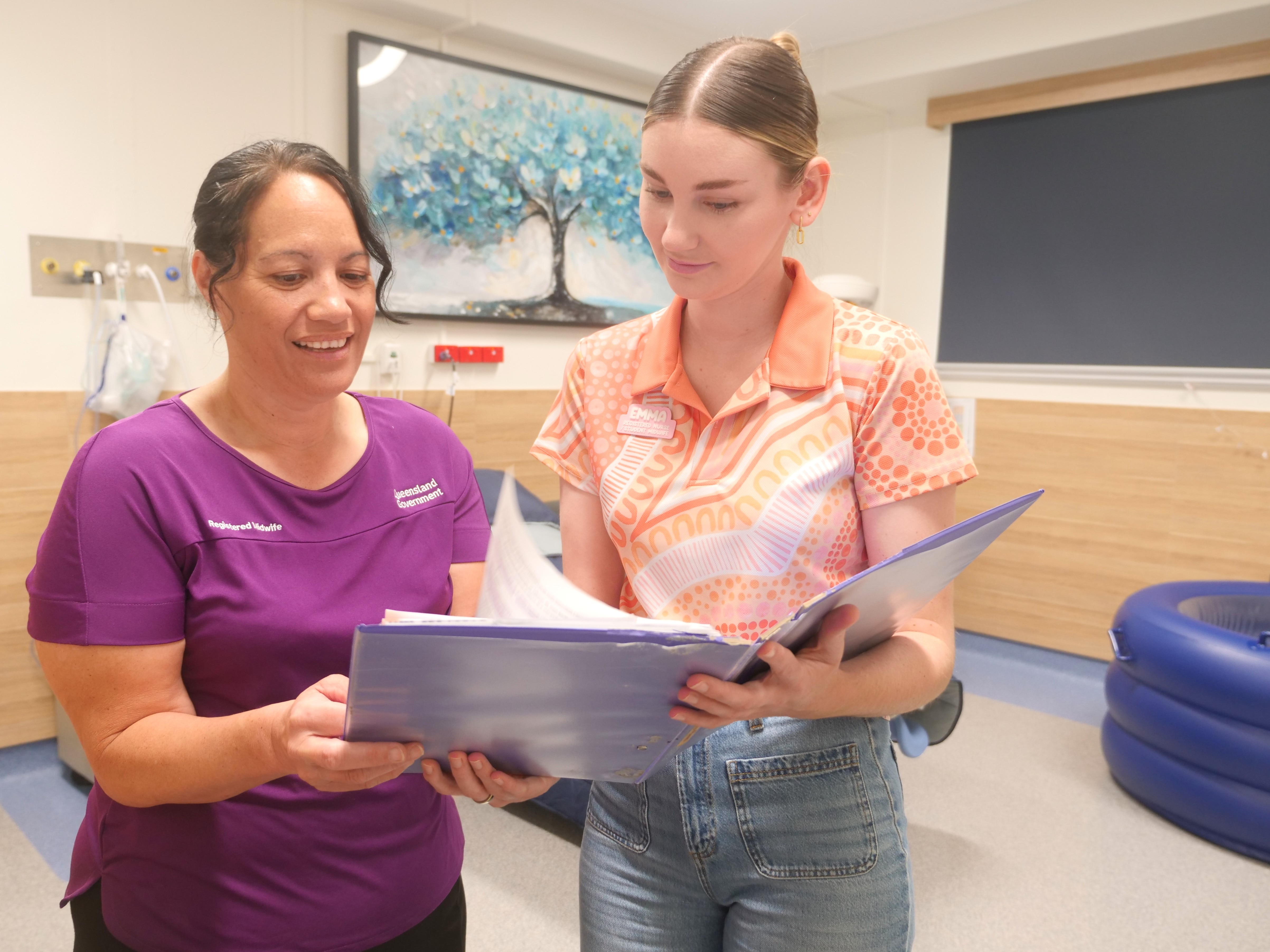 Rural hospital welcomes first student midwives in more than a decade