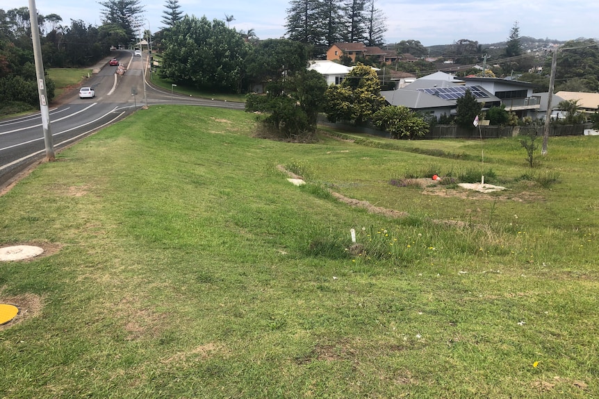A parcel of land not needed for widening Pacific Drive in Port Macquarie