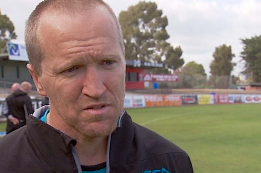 VIDEO STILL: Port Adelaide AFL high performance manager Darren Burgess