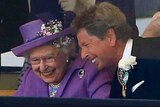 Queen smiles after her horse Estimate wins Ascot Gold Cup