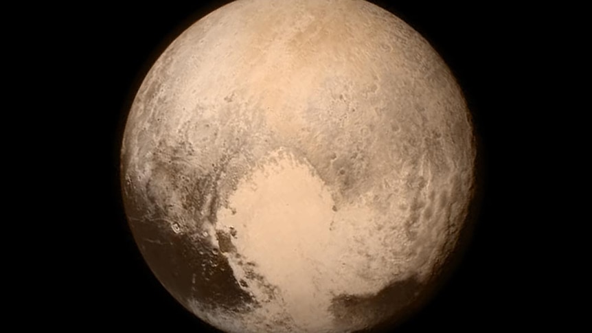 The last and most detailed image of Pluto sent to Earth before New Horizons' moment of closest approach.